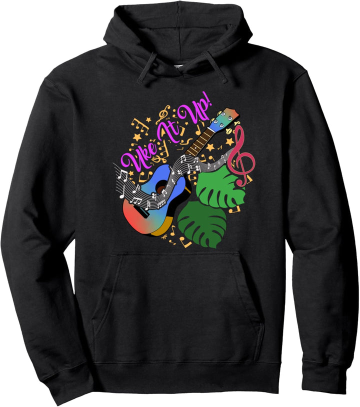 Ukulele Hawaii Musiker Geschenk Pullover Hoodie
