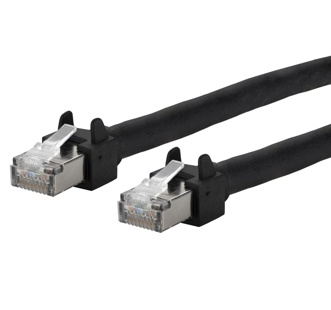 METZ CONNECT Patchkabel 6kV Flex500 Outdoor, schwarz, 3 m, 3 m