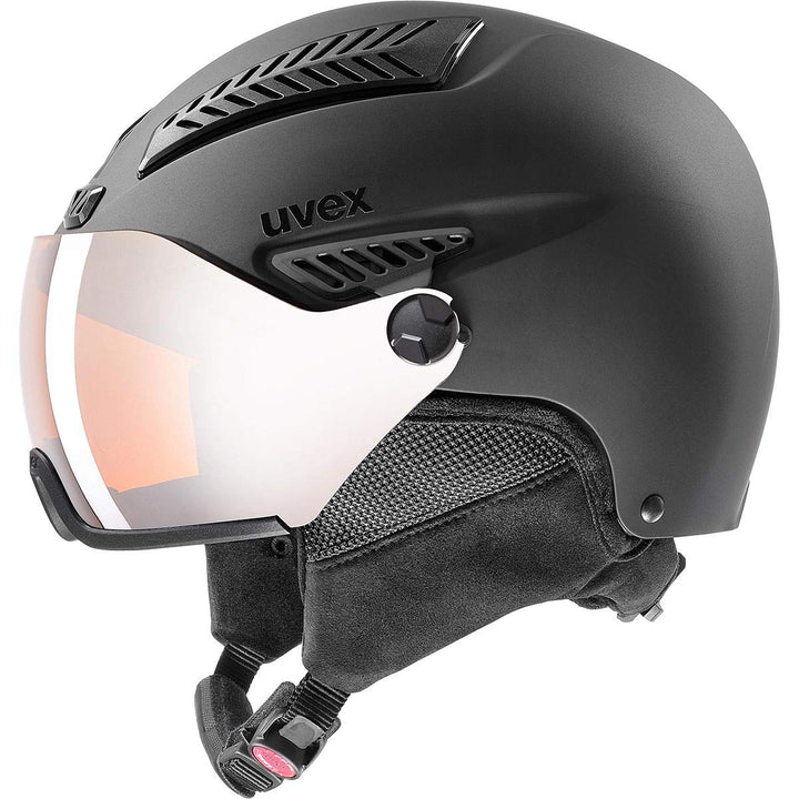 uvex Unisex – Erwachsene hlmt 600 Visor Skihelm black mat 53-55 cm, black mat 53-55 cm