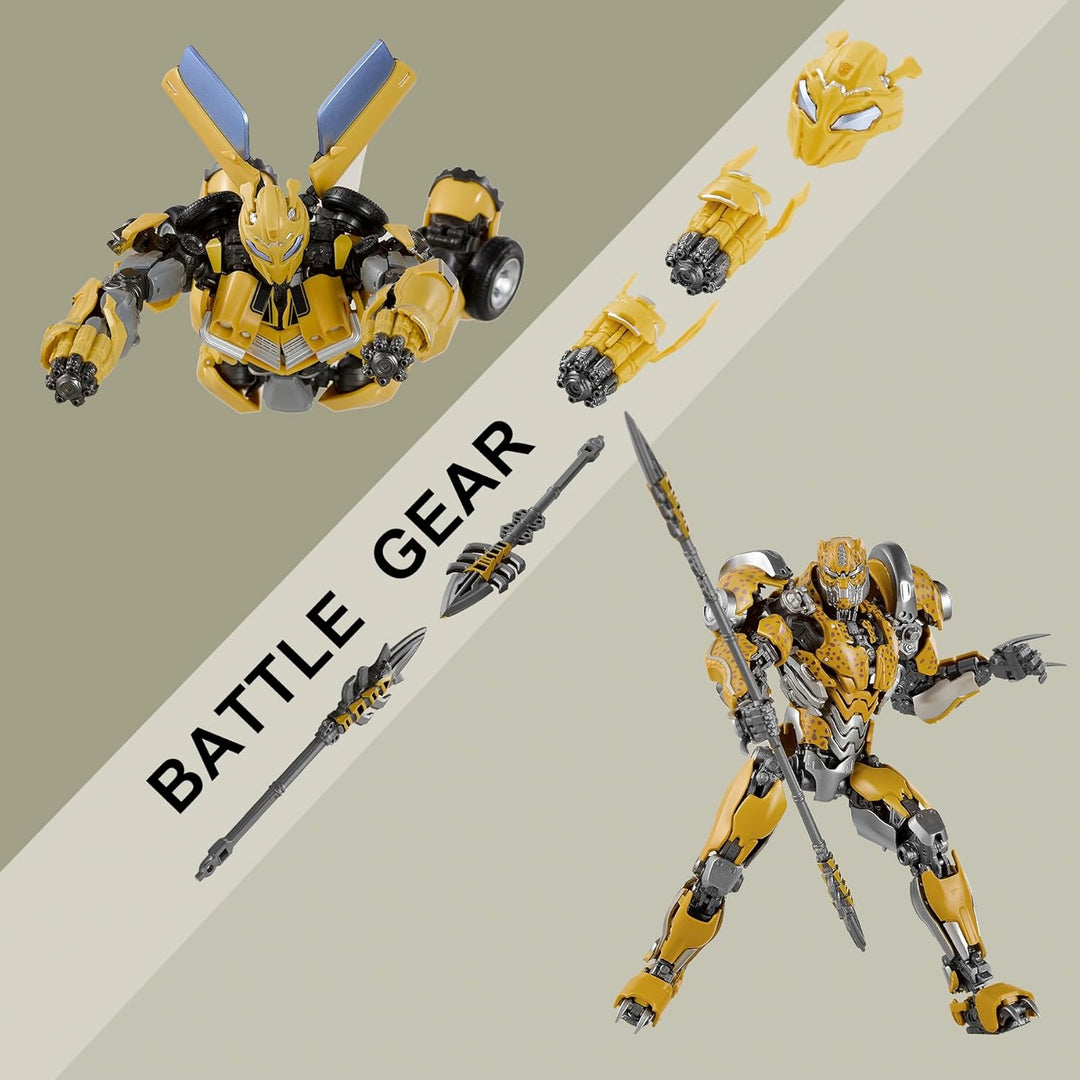 Transformers Spielzeug Cheetor, Hoch artikulierte 7.08 Inch No Converting Model Kit mit Hummelzubehö