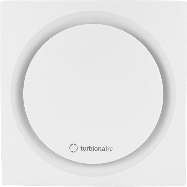 Turbionaire RING 100 SW Badlüfter Fan, Doppelte Ansaugung und Vorderseite, 100 mm, Weiss, Nichtrückk