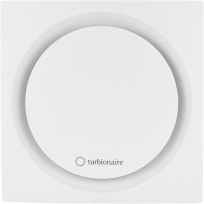 Turbionaire RING 100 SW Badlüfter Fan, Doppelte Ansaugung und Vorderseite, 100 mm, Weiss, Nichtrückk