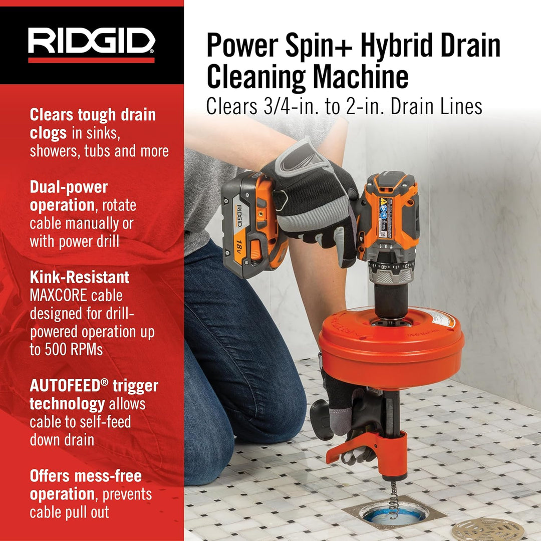 Ridgid 57043 Power Spin+ mit Autofeed
