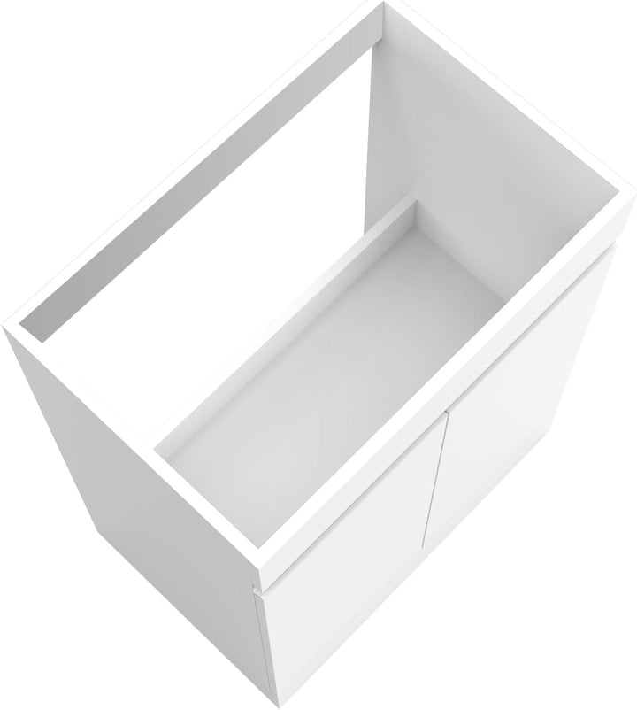 Aica Sanitär Waschbeckenunterschrank 50cm Standschrank Unterschrank Badschrank Waschtischunterschran