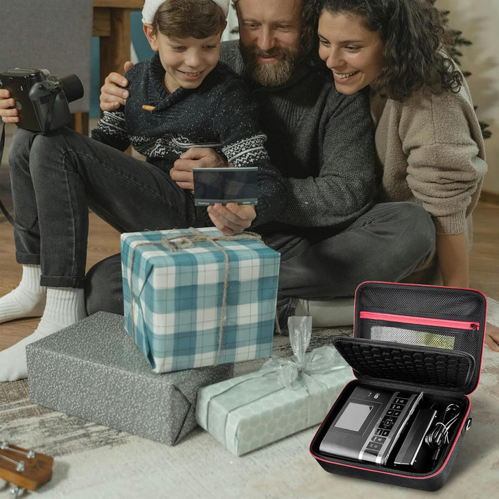 casmilee Hart Tasche für Canon SELPHY CP1500/CP1300/CP1200 Mini Mobiler Fotodrucker und Farbtinten P