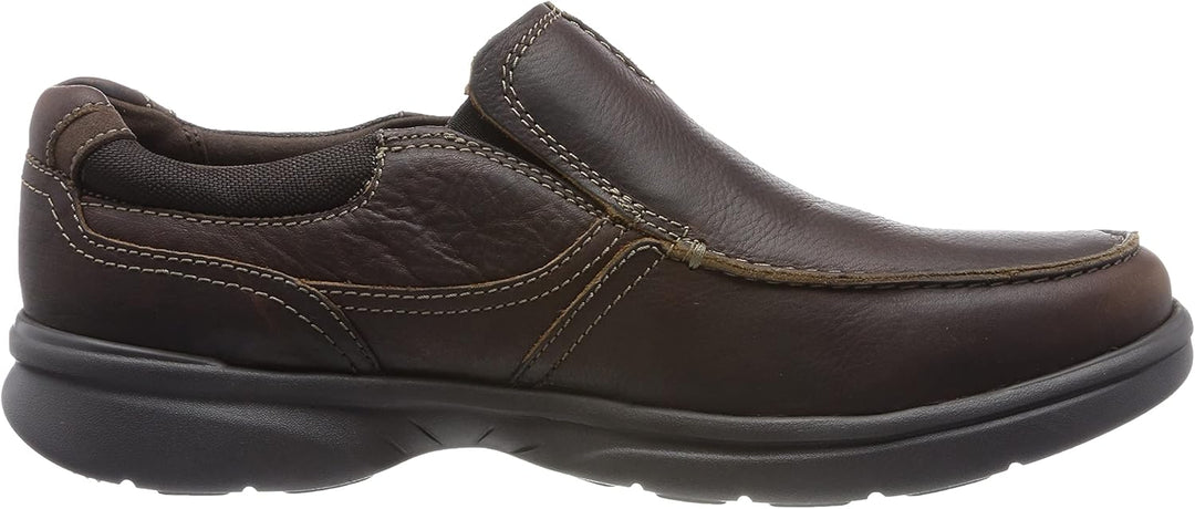 Clarks Herren Bradley Free Slipper 45 EU Weit Tan Tumbled, 45 EU Weit Tan Tumbled