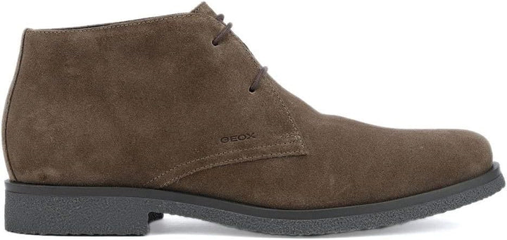 Geox UOMO CLAUDIO A Herren Derby Schnürhalbschuhe 42 EU Chocolate, 42 EU Chocolate