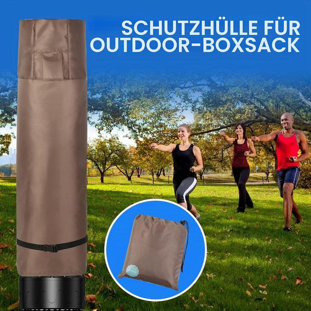 MunteLock wasserdichte Schutzhülle für Boxsack Im Freien, Standboxsack Abdeckung mit Seitlichem Reis