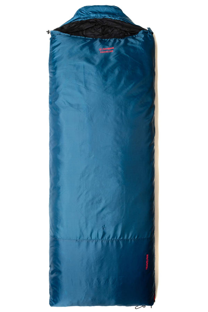 Snugpak Travelpak 1 Schlafsack für den Aussenbereich, integriertes Moskitonetz, antibakteriell Einhe