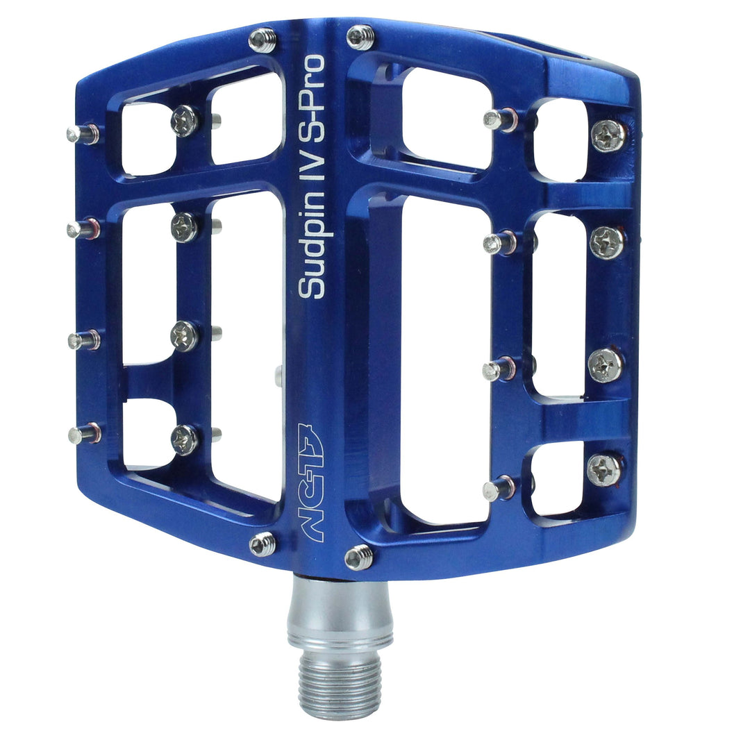 NC-17 Sudpin IV S-Pro Aluminium Plattform Pedale / Mountainbike Pedal / BMX Pedal / ultraflach 15mm