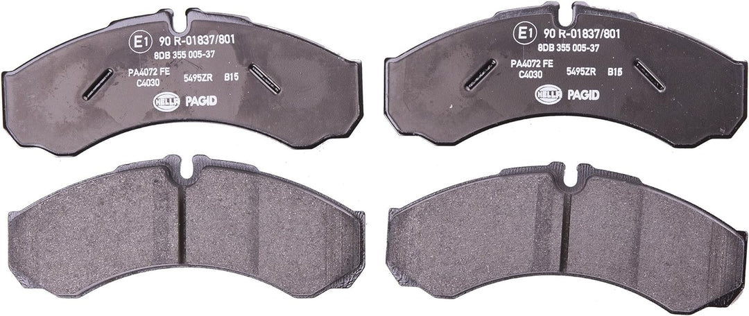 HELLA PAGID 8DB 355 005-371 Bremsbelagsatz - C4030 - Dicke/Stärke: 20.3mm - Bremssystem: Brembo - fü
