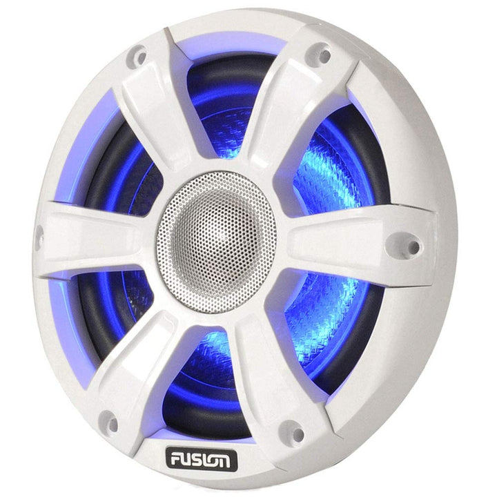 Fusion Marine Hochleistungs-Sport-Kühlergrill und LED-Beleuchtung, Weiss 6.5-Inch, 6.5-Inch