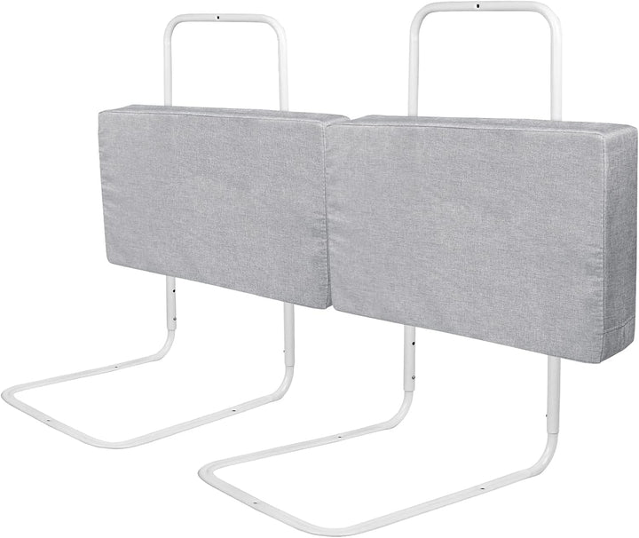 YRHome 2er Bettgitter Bettschutzgitter für Kinder,50cm 5-Loch Höhenverstellbar,Rausfallschutz,Abstur