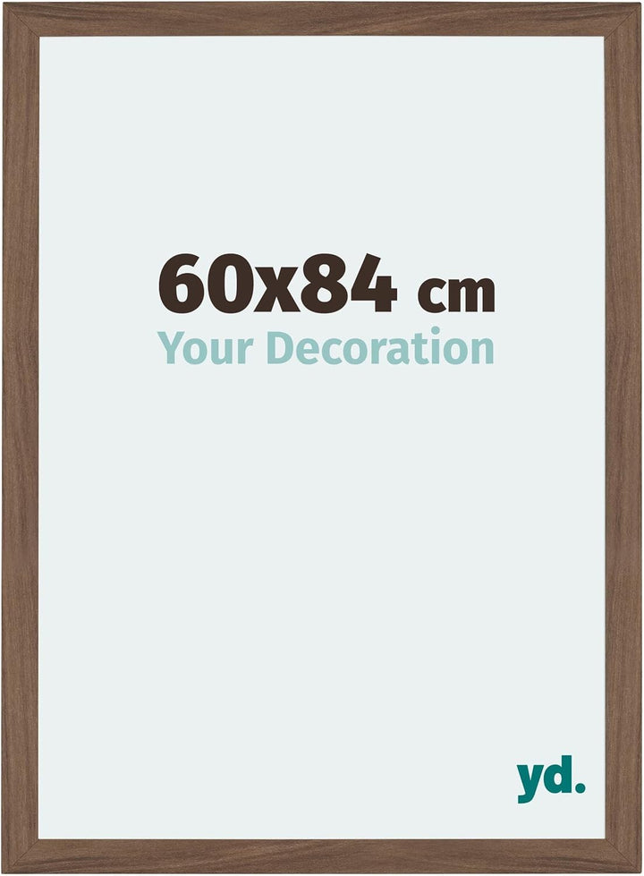 yd. Your Decoration - Bilderrahmen 60x84 cm - Bilderrahmen aus MDF mit Acrylglas - Antireflex - Ausg