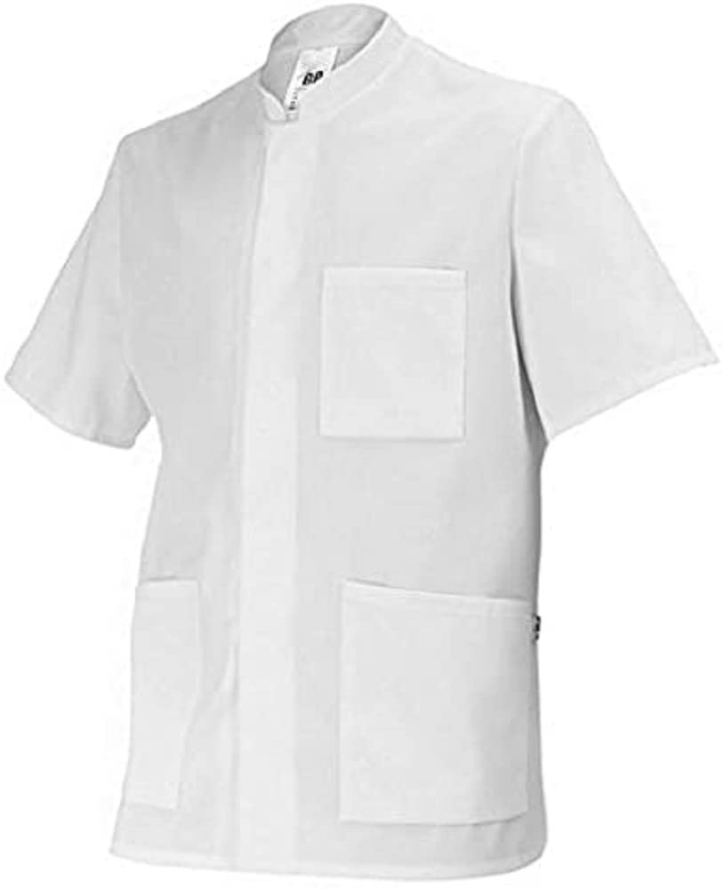 BP 1657-400-21-Mn Unisex-Jacke, 1/2 Ärmel mit Stehkragen und verdecktem Druckknopfband, 215,00 g/m²