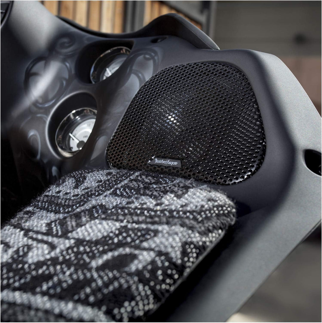 Rockford Fosgate TMS6RG - Power Harley-Davidson® Road Glide® 6.5' Full Range Fairing Speakers (1998-