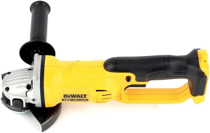 Dewalt 18 Volt 125 mm Akku-Winkelschleifer DCG412NT (flaches Getriebegehäuse, werkzeuglose verstellb