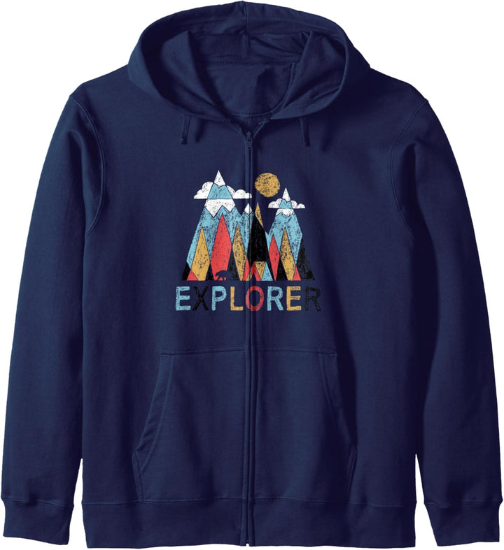 Explorer Zelte. Kapuzenjacke