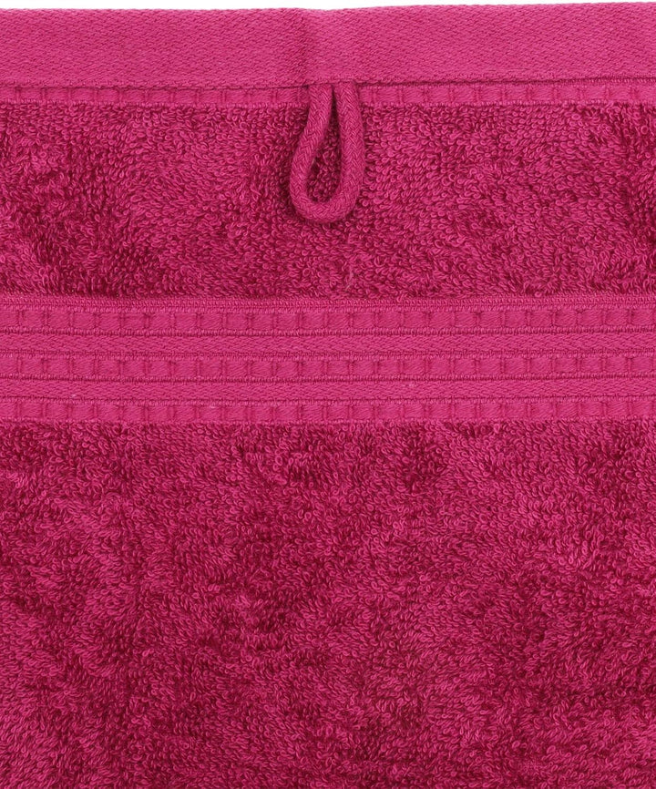 Julie Julsen® Bio Handtuch-Set, 6 Handtücher in 32 Farben erhältlich weich und saugstark Fuchsia 50x