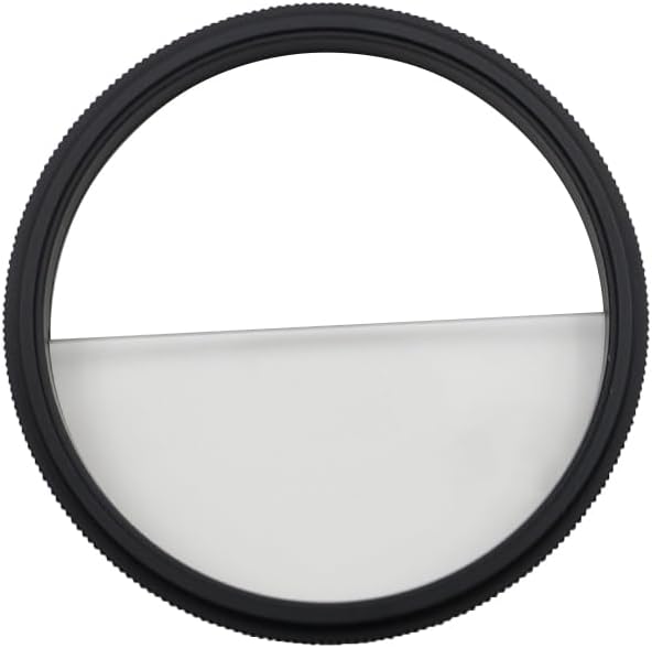 58 mm Split Diopter FX FilterKameraeffektfilter Kreative Fotografiefilter Teilweiser Unschärfeeffekt