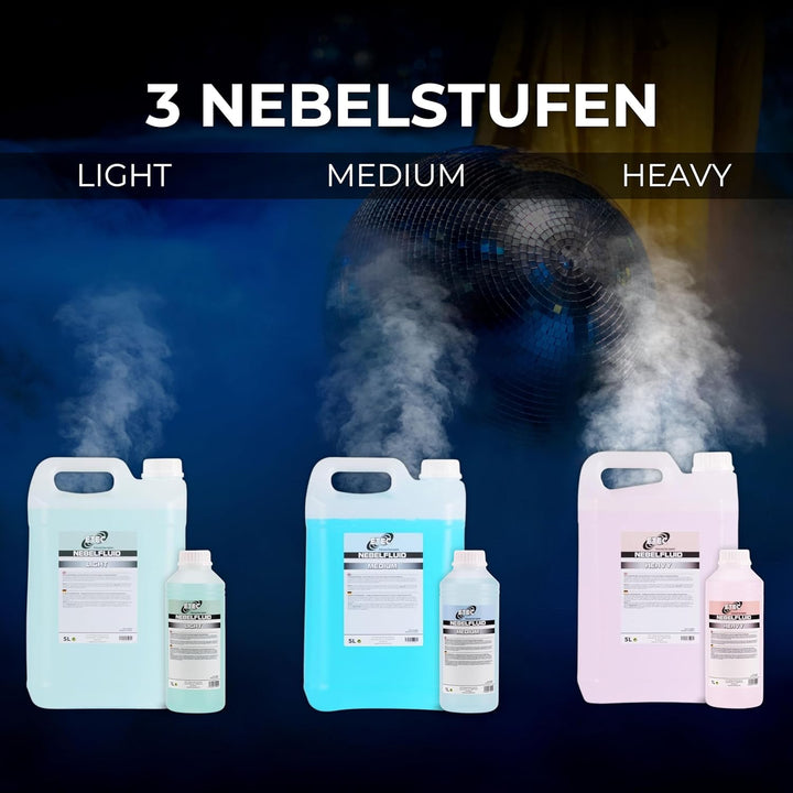 ETEC Professional Nebelfluid 20 Liter Heavy 4x Heavy 5 Liter, 4x Heavy 5 Liter