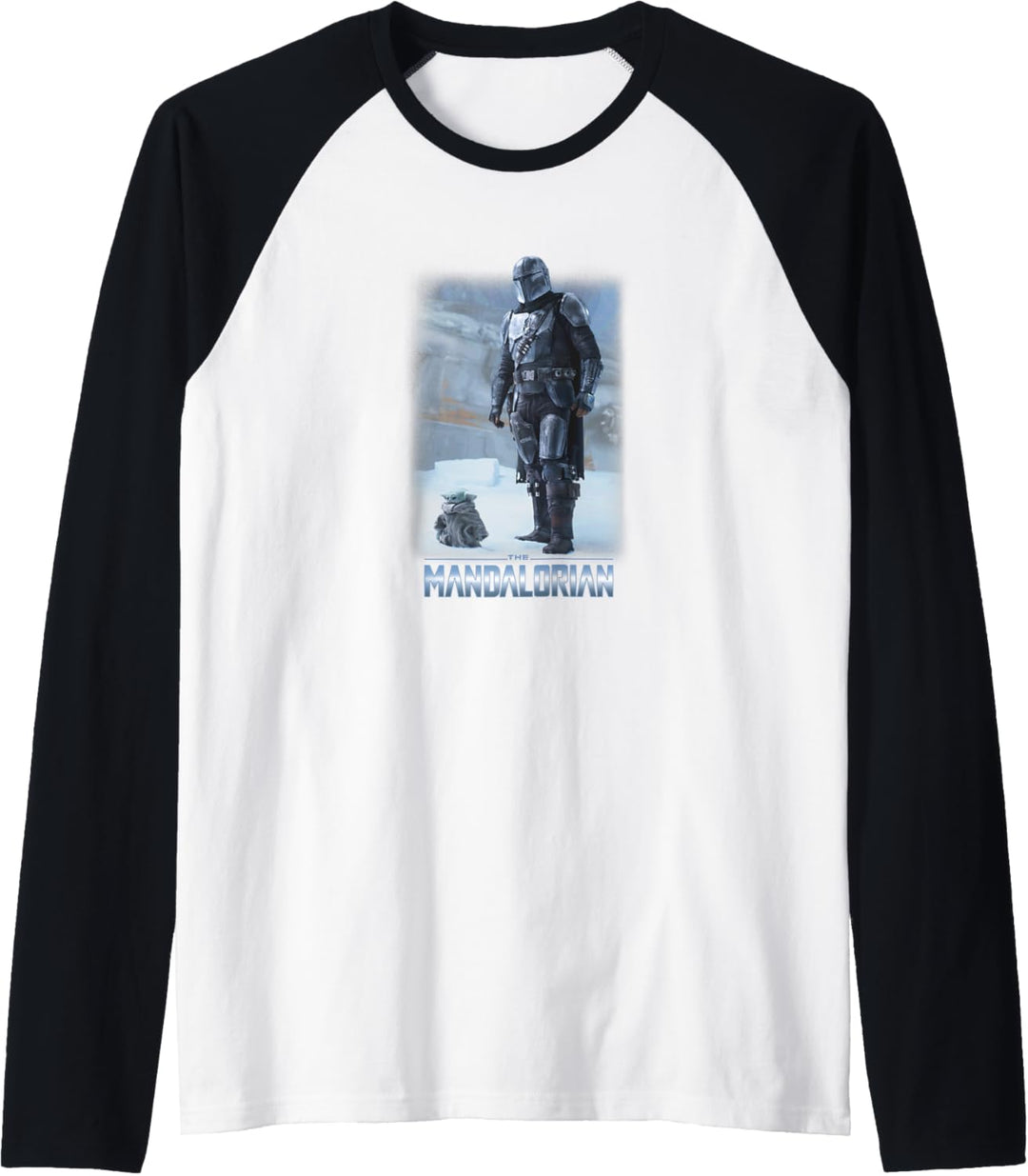 Star Wars: The Mandalorian & The Child Icy Portrait R12 Raglan