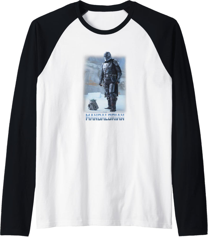 Star Wars: The Mandalorian & The Child Icy Portrait R12 Raglan