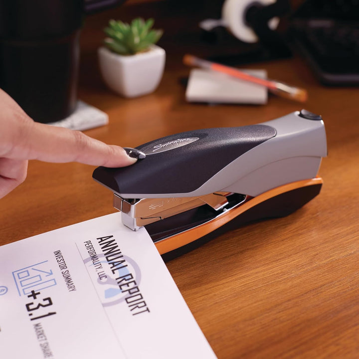 Swingline Stapler, Optima 40, Full Strip, Desktop Stapler, 40 Sheet Capacity, Reduced Effort Stapler