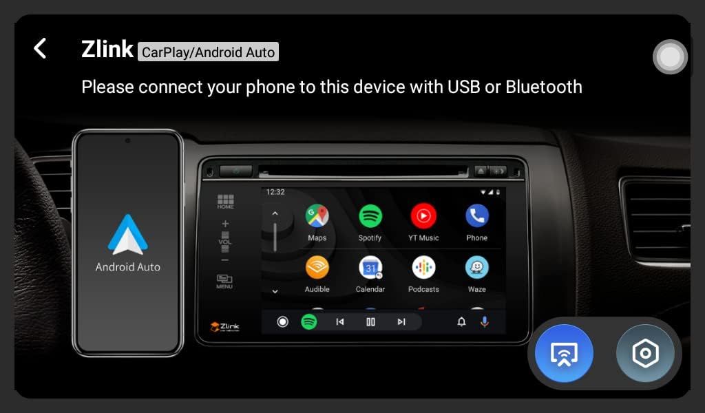 XISEDO Android 10.0 Autoradio 9 Zoll Car Radio Autonavigation RAM 2G ROM 32G Car Stereo mit 1024 * 6