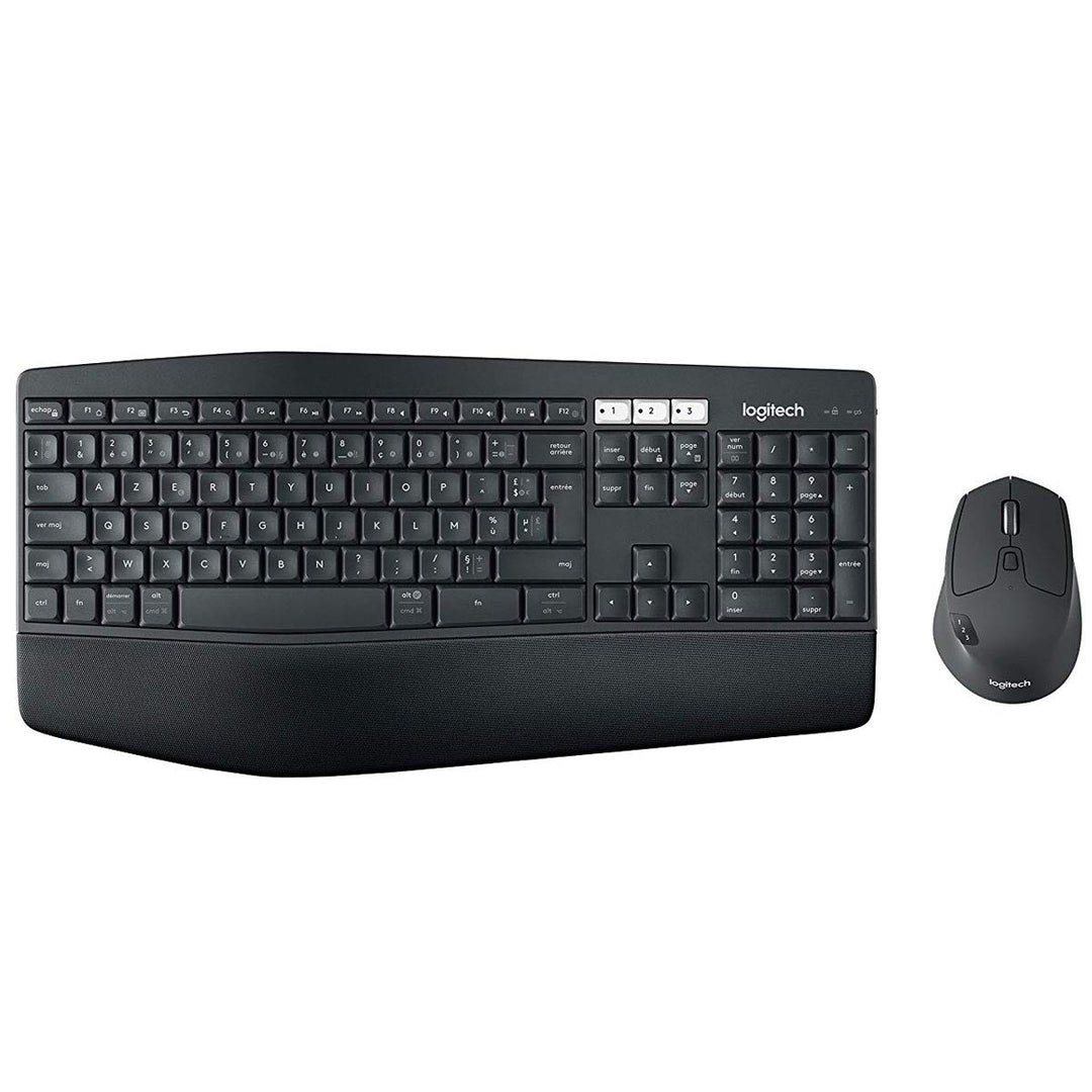 Logitech MK850 Performance Kabelloses Tastatur-Maus-Set, Bluetooth &amp; 2.4 GHz Verbindung via USB-Empf