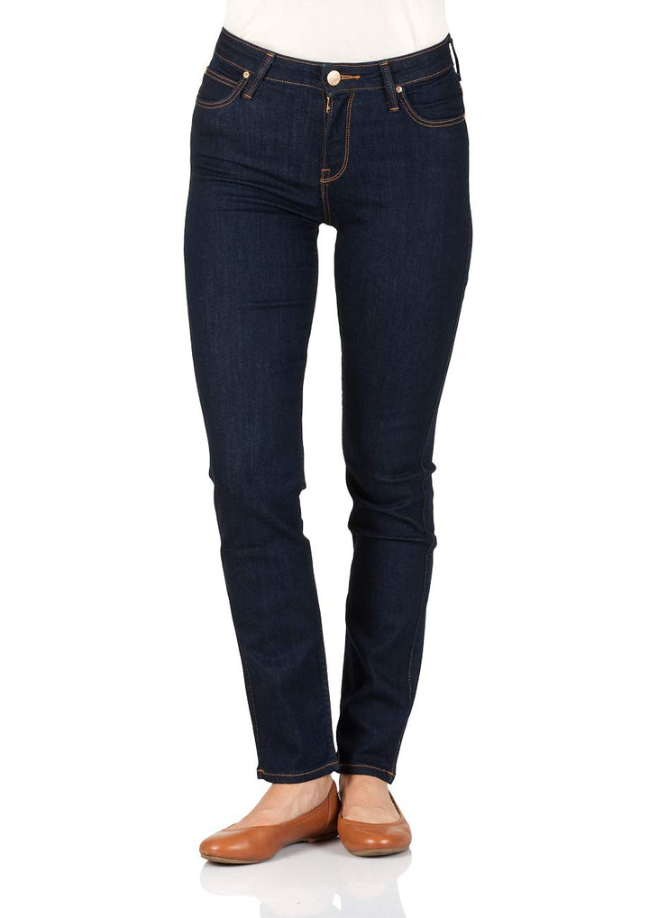 Lee Damen Elly Jeans 24W / 31L Blau (One Wash Ha45), 24W / 31L Blau (One Wash Ha45)