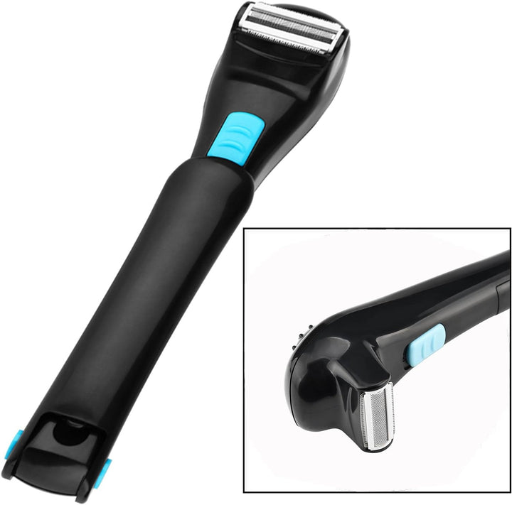 OFKPO Faltbare Herren Rückenrasierer,Elektrische Körper Haar Rasierer Haarentfernung Werkzeug