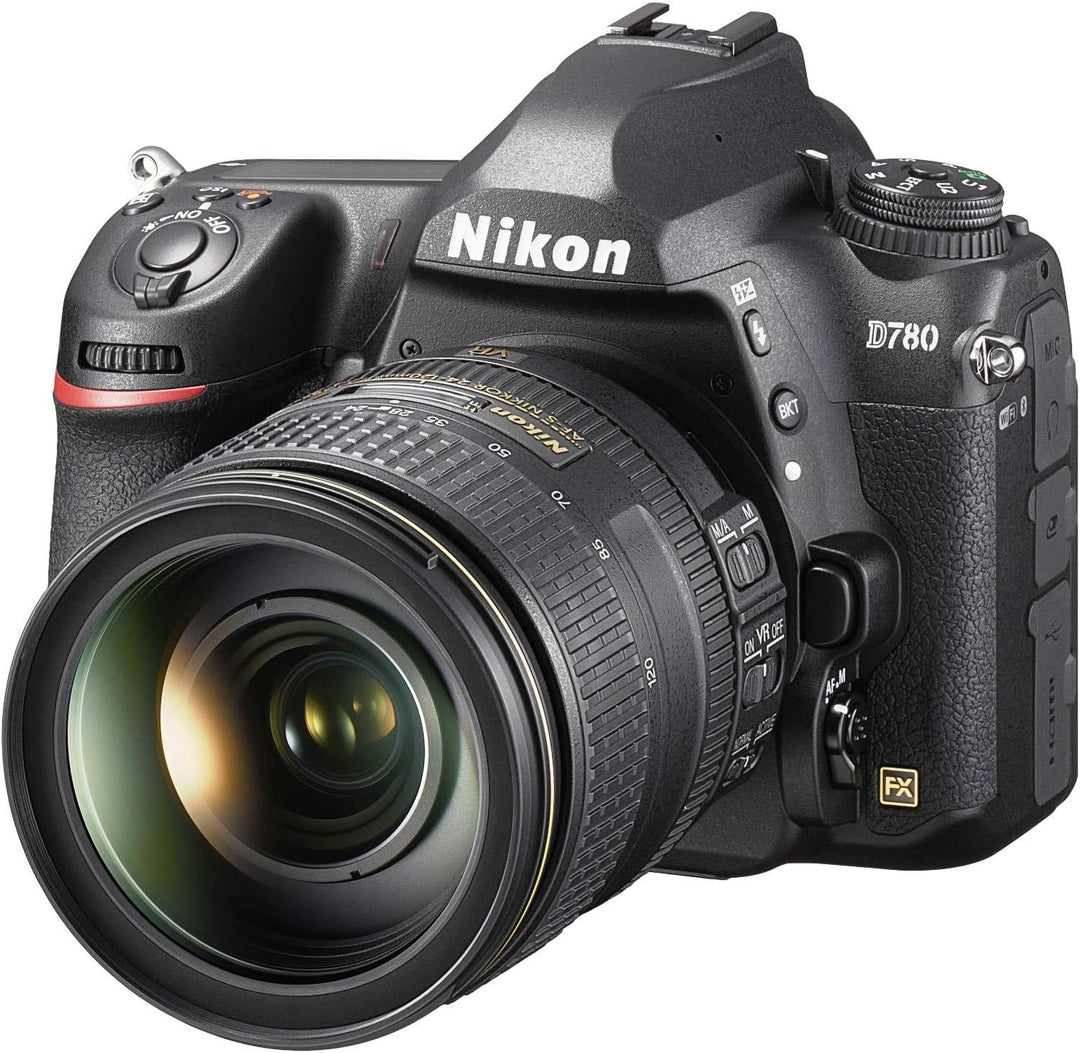 Nikon D780 Vollformat Digital SLR Kamera mit Nikon AF-S 24-120mm 1:4G ED VR (24,5 MP, 4K UHD Video i