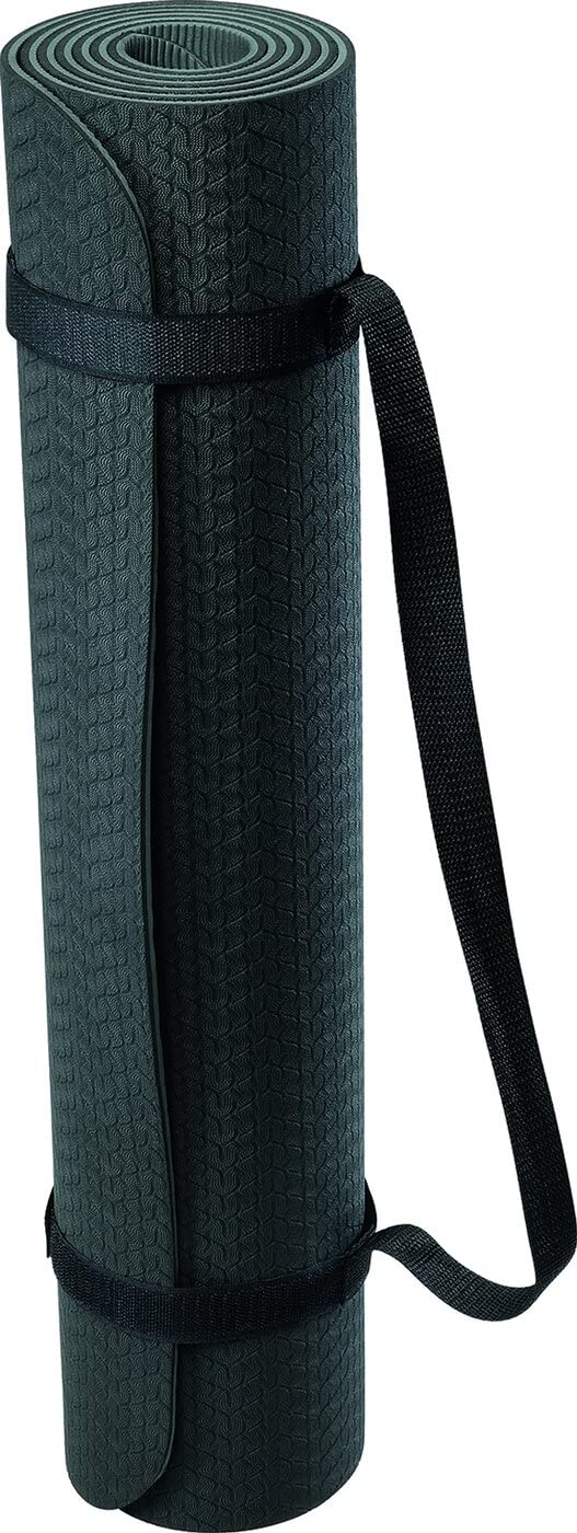 Deuser Yogamatte für Sport oder Gym/Rutschfest, Anti Rutsch/Dick & Faltbar/Unisex, für Erwachsene/Fü