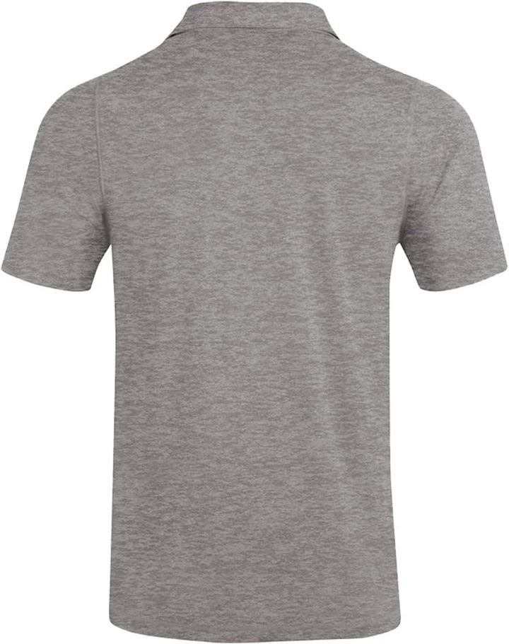 JAKO Herren Polos Polo Premium Basics, marine meliert, XXL, 6329 S Grauschwarz, S Grauschwarz