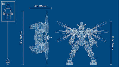 Lego Ninjago 70676 Lloyds Titan-Mech, Bauset
