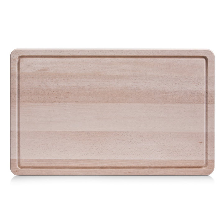 Zeller 22641 Schneidebrett, Buche, L 45 x B 28 x H 1.5 cm 45L x 28B cm, 45L x 28B cm