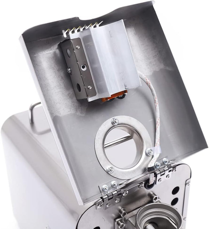 Edelstahl Ölpresse Kaltpresse für Zuhause | Automatisch, Hot & Cold Pressen | für Erdnüsse, Sojabohn