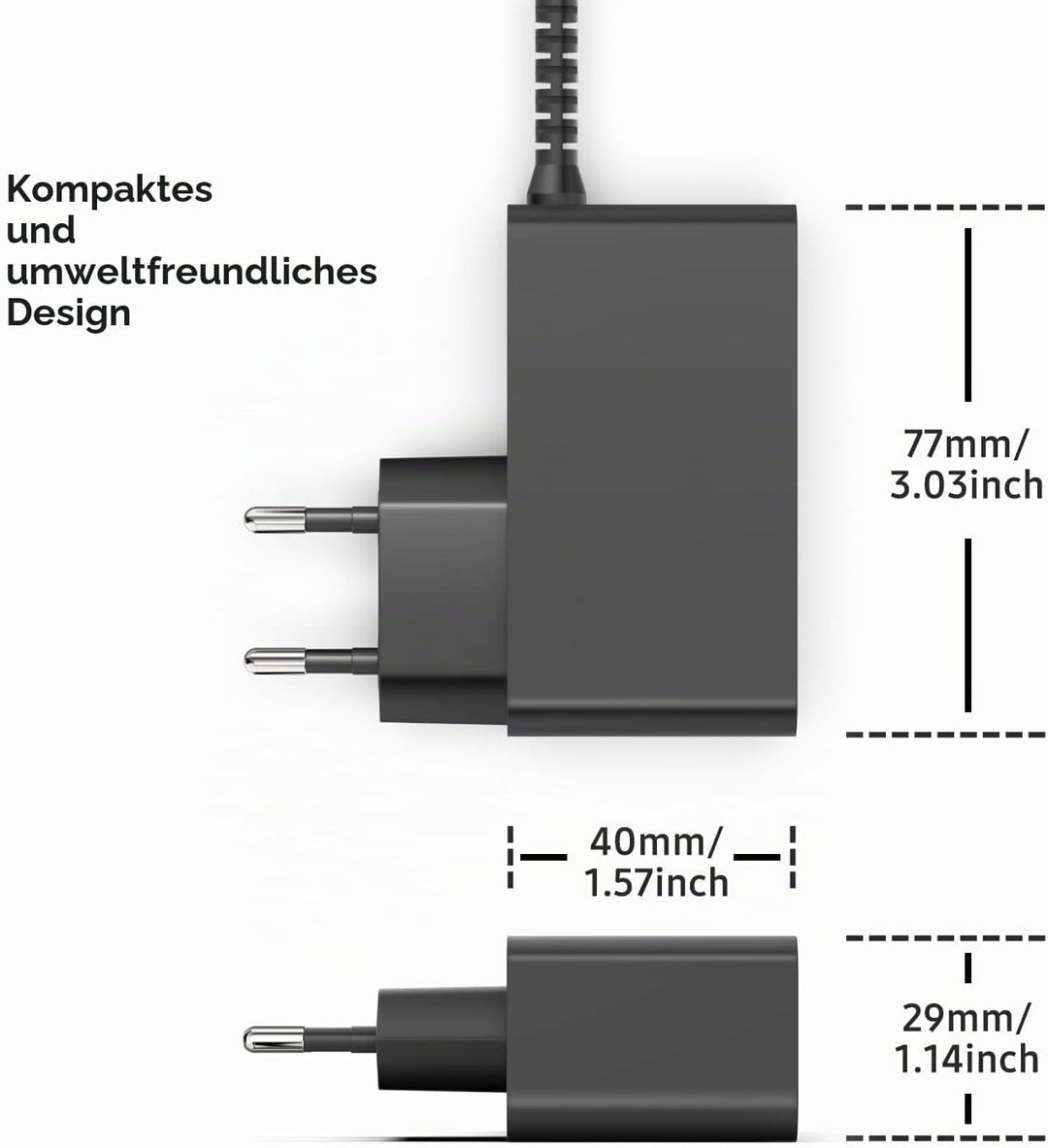 KFD Ladegerät Netzteil Ladekabel für Dyson 17530-03 DC43H DC45 DC34 DC35 DC30 Akku Staubsauger Akkus
