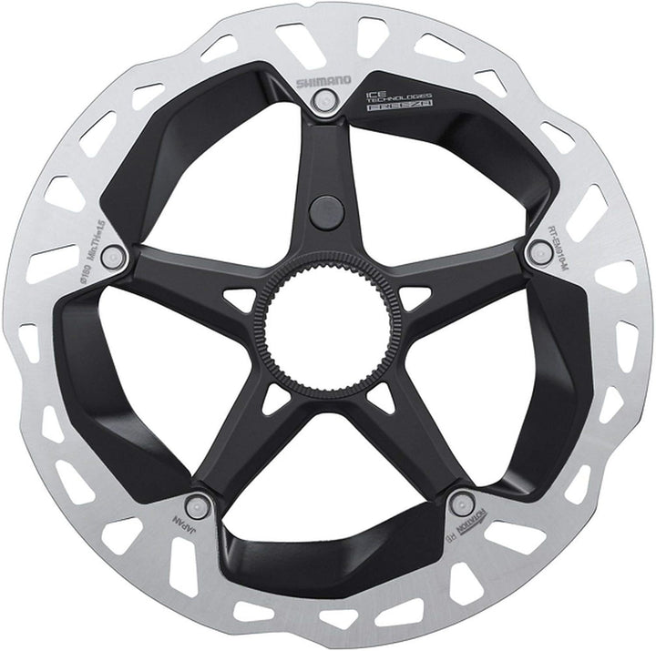 SHIMANO Unisex-Adult Festplatte 203mm Centr Lock (e) Fahrradbremsen, Mehrfarbig, one Size