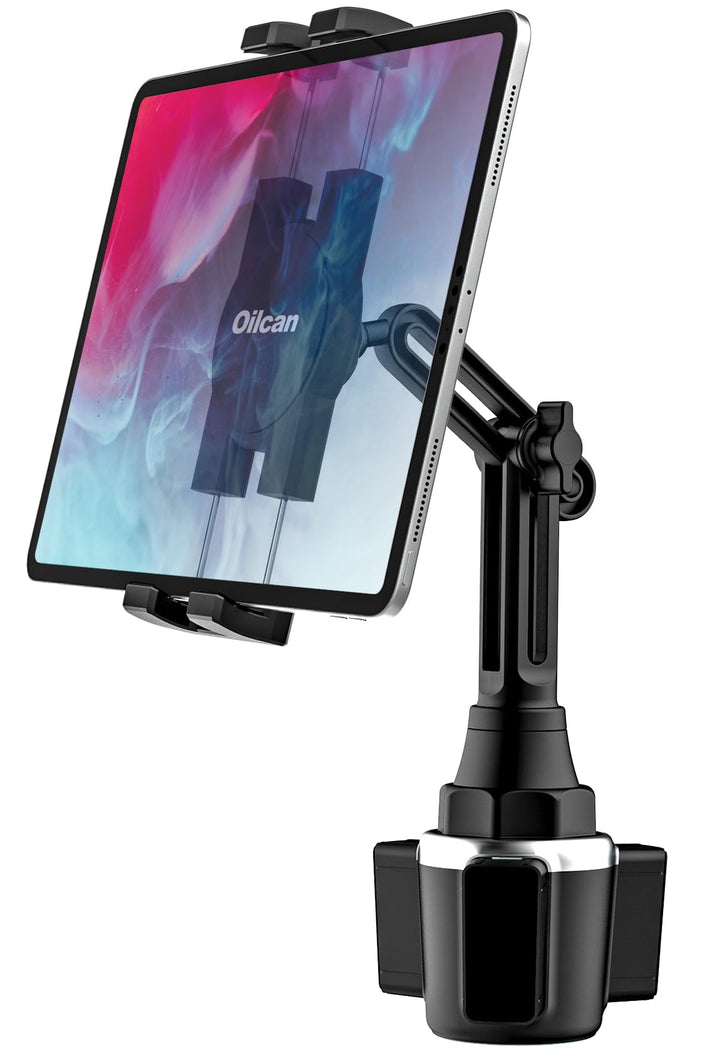 Oilcan Getränkehalter Autohalterung Tablet Halterung, KFZ Tablet Handyhalter Becherhalter mit verste