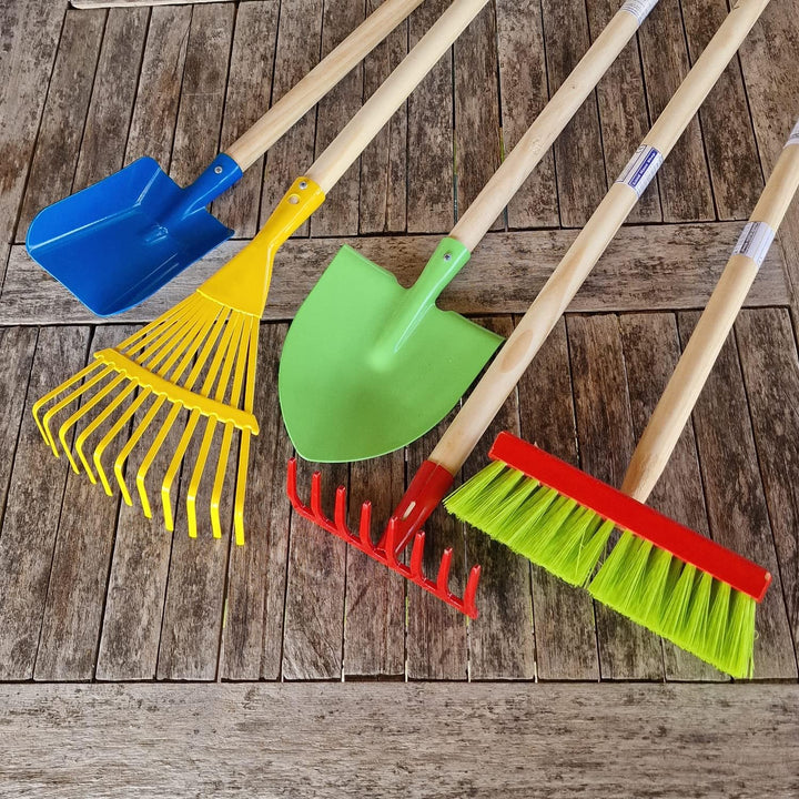 Kinder Gartengeräte Kindergartengeräte 1 von 8, Kinder Garten Werkzeuge Geräte Schaufel, Besen, Rech