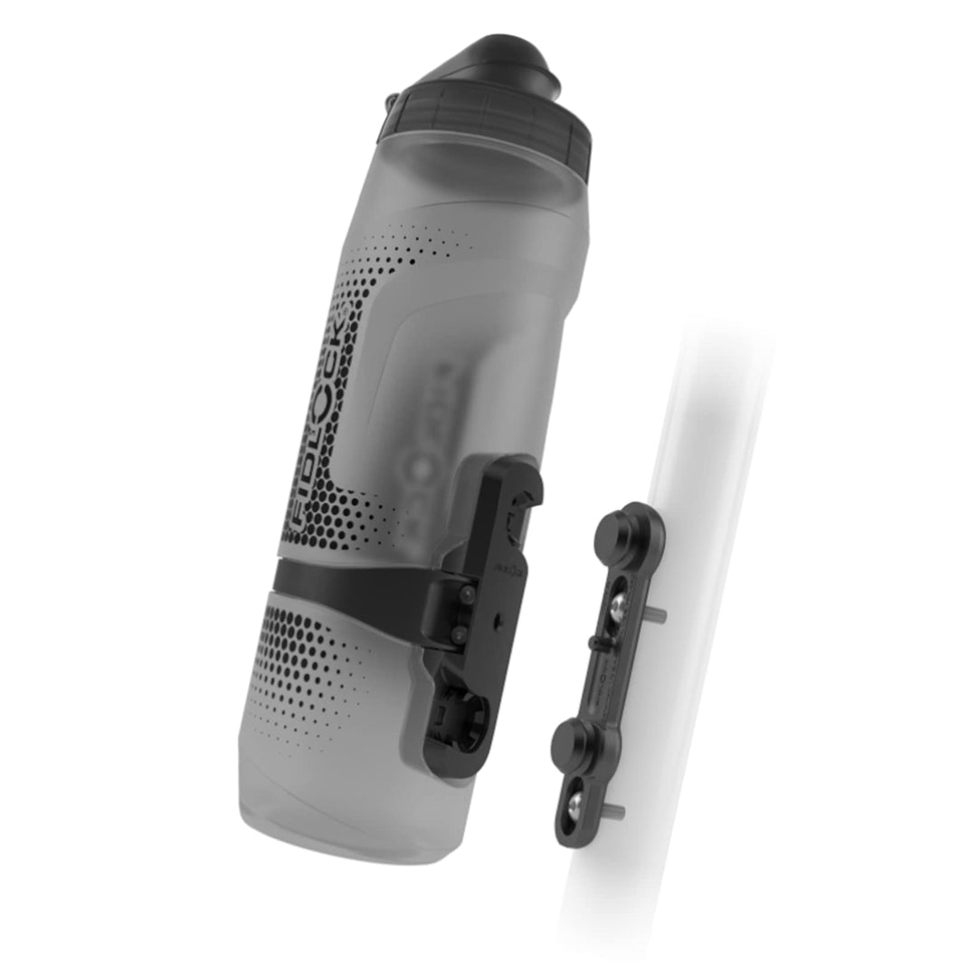 Fidlock Set di borraccia Twist Bottle 800 + Base nera trasparente Single, Single