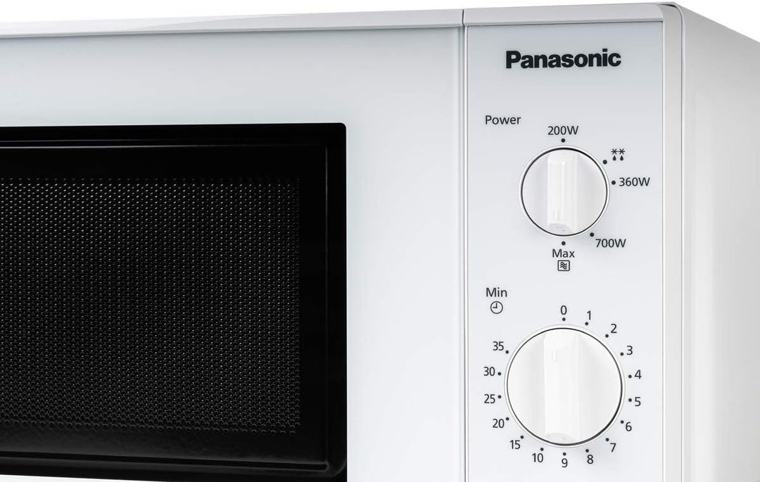 Panasonic NN-E201WMEPG Solo Mikrowelle (800 Watt, 20 Liter) weiss Weiss Ohne