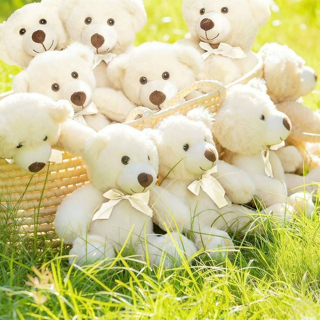 Teddybär gefülltes Tier Plüschtier Geschenk für Kind Freundin, 13.5 Zoll gefüllte Bären für Weihnach