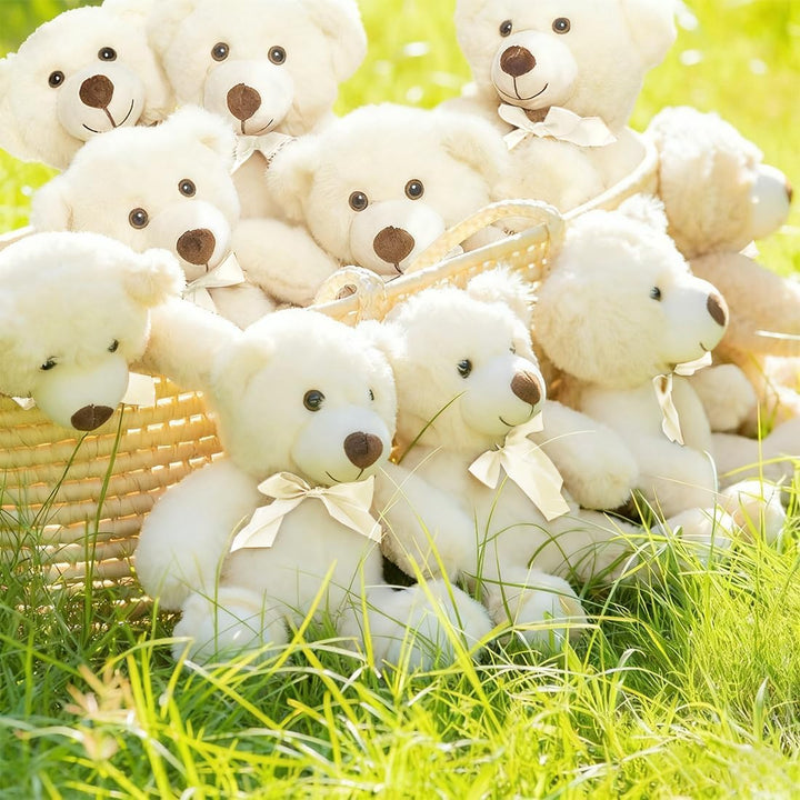 Teddybär gefülltes Tier Plüschtier Geschenk für Kind Freundin, 13.5 Zoll gefüllte Bären für Weihnach