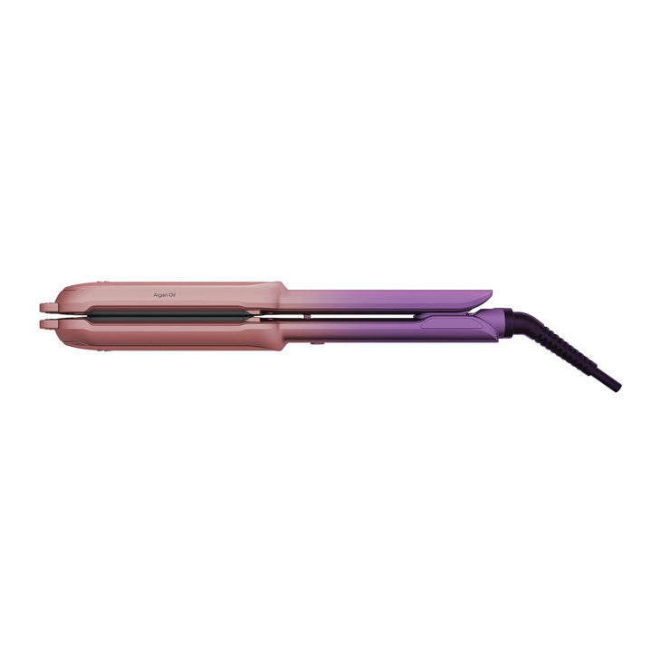 GRUNDIG HS 8331 BotanikaTwist 2in1 Hair Styler, rotierende Platten für Glätten und Stylen, schnelle