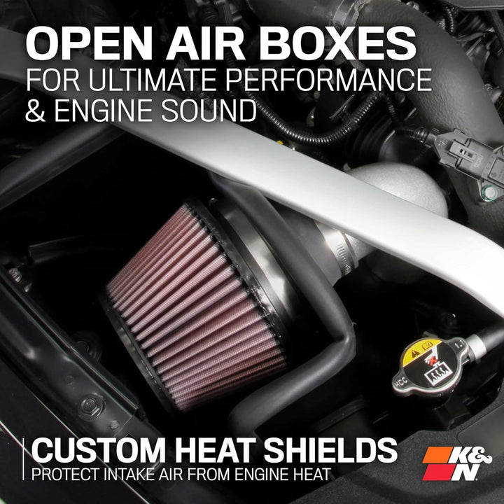 K&N K & N 69 – 5318ts Typhoon Kit Stinger 3,3 2018 695318ts, rot