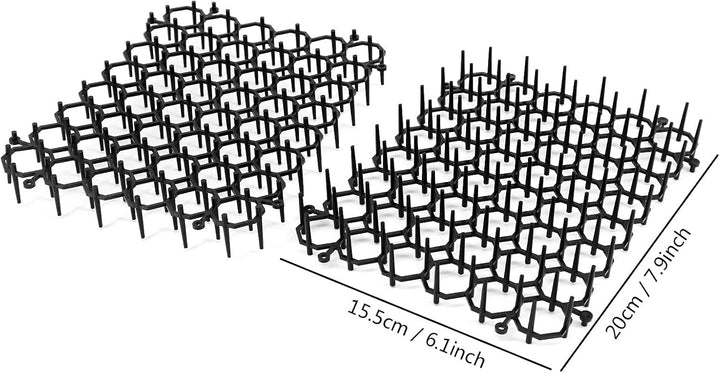 Cat Scat Mat mit Spikes, Cat Repellent Mat, Flat Prickle Strip Dig Stopper, Pet Abschreckungsmatten