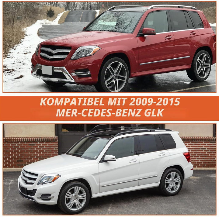 Volle Autoabdeckung für Mercedes Benz GLK 2009-2015, 6 Schichten wetterfeste Autoabdeckung für draus